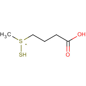 Butanoic acid, 4-(methyldithio)-结构式