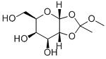 Structure of 1,2-O-(1-Methoxyethylidene)-α-D-galactopyranose