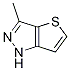 3-methyl-1H-Thieno[3,2-c]pyrazole结构式