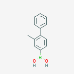 Structure of 2-Methylbiphenyl-4-ylboronic acid