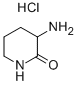 3-氨基哌啶-2-酮盐酸盐结构式
