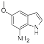 Structure of 7-AMINO-5-METHOXYINDOLE