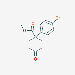 Structure of Methyl 1-(4-BroMophenyl)-4-oxocyclohexanecarboxylate