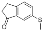 Structure of 6-(METHYLTHIO)-1-INDANONE  96