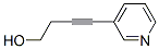 Structure of 3-Butyn-1-ol, 4-(3-pyridinyl)- (9CI)
