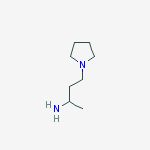 Structure of 4-pyrrolidin-1-ylbutan-2-amine