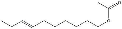 Structure of (E)-7-Decenyl acetate