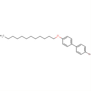 Structure of 1,1'-Biphenyl, 4-bromo-4'-(dodecyloxy)-