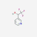 Structure of 2,2,2-Trifluoro-1-(pyridin-3-yl)ethanol