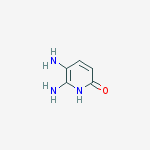 2-1H-PYRIDINONE,5,6-DIAMINO-结构式