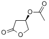 (R)-3-ACETOXY-GAMMA-BUTYROLACTONE结构式