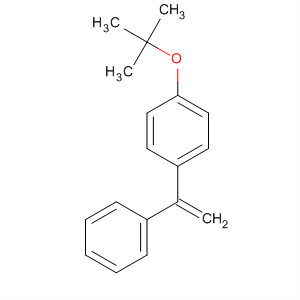 Benzene, 1-(1,1-dimethylethoxy)-4-(1-phenylethenyl)-结构式
