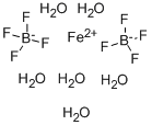 Structure of IRON(II) TETRAFLUOROBORATE HEXAHYDRATE