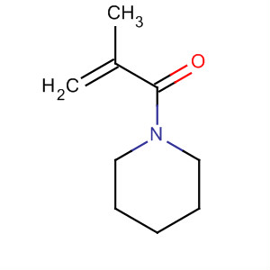 Structure of Piperidine, 1-(2-methyl-1-oxo-2-propenyl)-