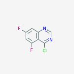 Structure of 4-Chloro-6,8-difluoroquinazoline