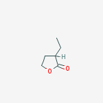 2(3H)-furanone, 3-ethyldihydro-结构式