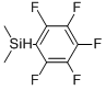 Chemical structure of DIMETHYL(PENTAFLUOROPHENYL)SILANE