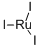 Structure of RUTHENIUM (III) IODIDE