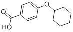 Structure of P-CYCLOHEXYLOXYBENZOIC ACID