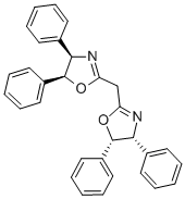 Structure of 2,2-METHYLENEBIS[(4R,5S)-4,5-DIPHENYL-2-OXAZOLINE]