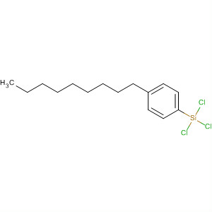 Structure of Trichloro(4-nonylphenyl)silane