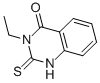 Structure of 4(1H)-Quinazolinone,3-ethyl-2,3-dihydro-2-thioxo-