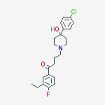 Structure of 3-ETHYL HALOPERIDOL