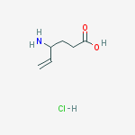 Structure of Vigabatrin (Hydrochloride)