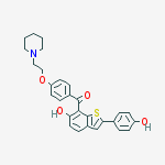 Raloxifene EP Impurity B结构式