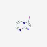 Structure of 3-iodoimidazo[1,2-a]pyrimidine