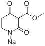 Structure of 3-METHOXYCARBONYL-2,4-DIOXOPIPERIDINE-NA-SALT