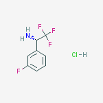 Structure of (alphaS)-3-Fluoro-alpha-(trifluoromethyl)benzenemethanamine hydrochloride (1:1)