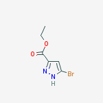 Structure of Ethyl 5-broMo-1H-pyrazole-3-carboxylate