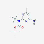 Structure of 4-Methyl-2-[bis(tert-butoxycarbonyl)-amino]-6-aminopyrimidine