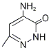 Structure of 3(2H)-Pyridazinone, 4-amino-6-methyl-