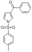 Chemical structure of PHENYL-[1-(TOLUENE-4-SULFONYL)-1H-PYRROL-3-YL]-METHANONE
