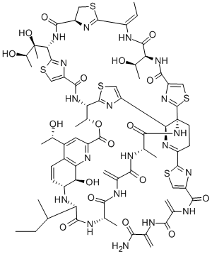 Structure of THIOSTREPTON