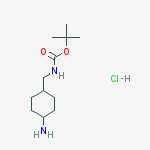 Structure of Tert-Butyl (((1R,4R)-4-Aminocyclohexyl)Methyl)Carbamate Hydrochloride