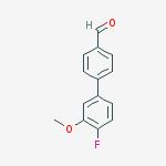 4-(4-Fluoro-3-methoxyphenyl)benzaldehyde结构式