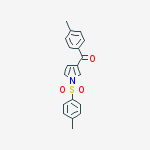 3-(4-Methylphenyl)carbonyl-1-tosylpyrrole结构式