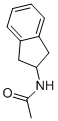 Structure of N-INDAN-2-YL-ACETAMIDE