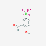 Structure of Potassium Trifluoro(3-formyl-4-methoxyphenyl)borate(1-)