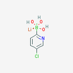 Structure of Lithium (5-chloropyridin-2-yl)trihydroxyborate
