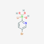 Structure of Lithium (5-bromopyridin-2-yl)trihydroxyborate