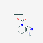 Structure of tert-Butyl 6,7-dihydro-2H-pyrazolo[4,3-b]pyridine-4(5H)-carboxylate