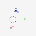 Structure of 4-(Aminomethyl)cyclohexanol hydrochloride