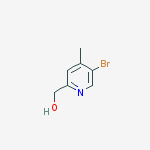 Structure of (5-Bromo-4-methylpyridin-2-yl)methanol
