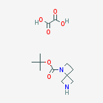 Structure of 1-Boc-1,6-diazaspiro[3.3]heptane hemioxalate