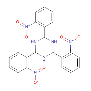 Structure of 1,3,5-Triazine, hexahydro-2,4,6-tris(2-nitrophenyl)-