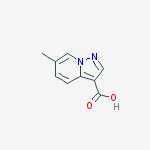 Structure of 6-Methylpyrazolo[1,5-a]pyridine-3-carboxylic acid